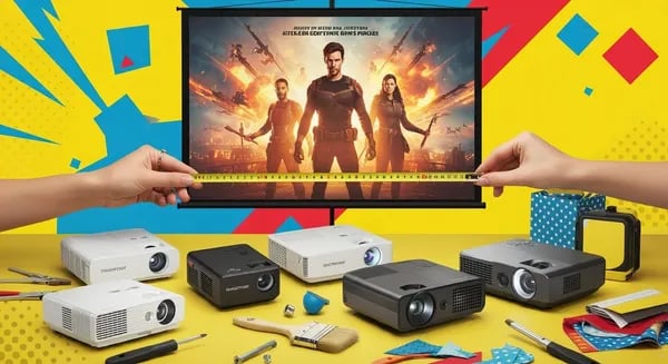 Beyond the Blockbuster: My Surprisingly Affordable Journey to a DIY Home Theater (And the Best Budget Projectors That Made It Possible) Cover