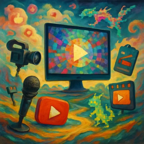 Confessions of a Camera Shy Creator: The Ultimate 2025 YouTube Starter Kit (with a Few Regrets) Cover